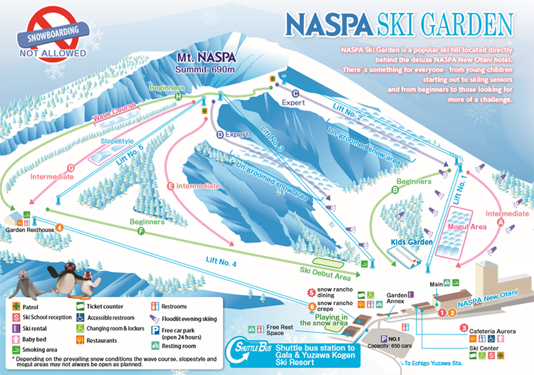 NASPA Ski Garden | Yuzawa Town | Niigata | Japan | Ski and ...